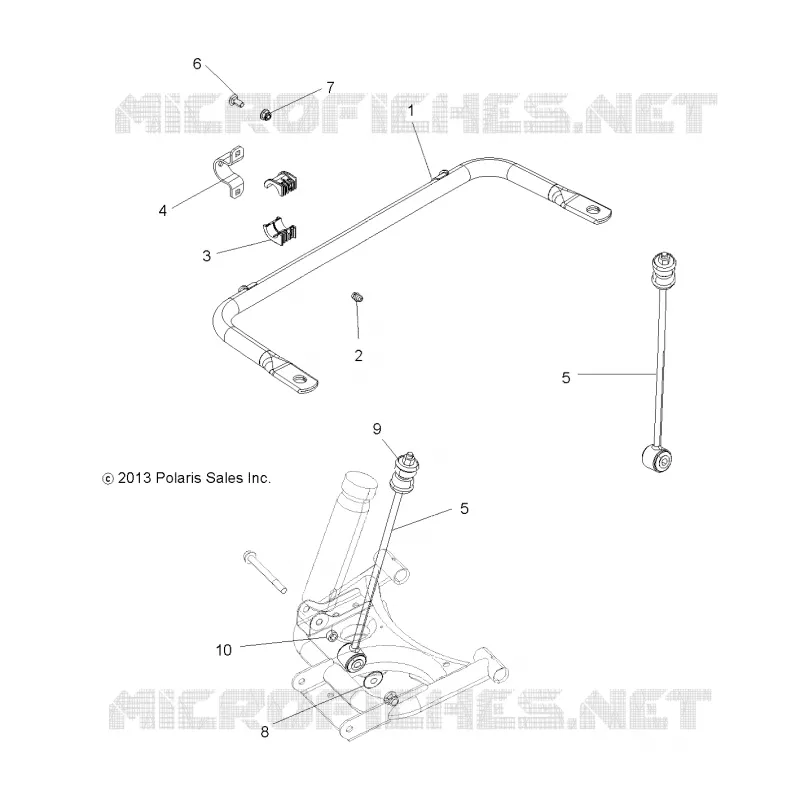 STABILISATOR, REAR