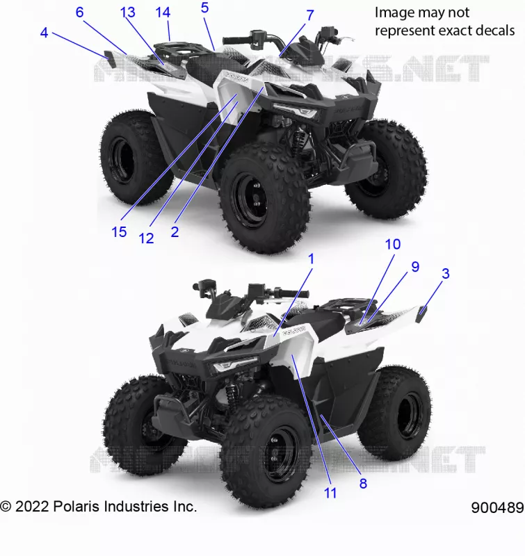 DECALSS, WARNING AND REFLECTORS