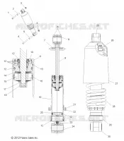 FRONT TRACK SCHOCK (INDY SP)(7043779)