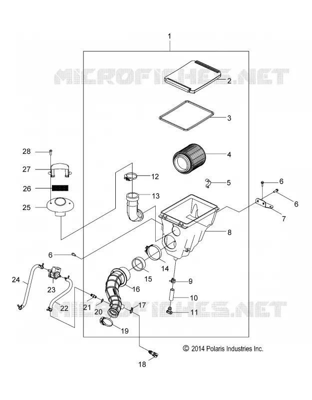 ENGINE, LUFTEINLASS SYSTEM