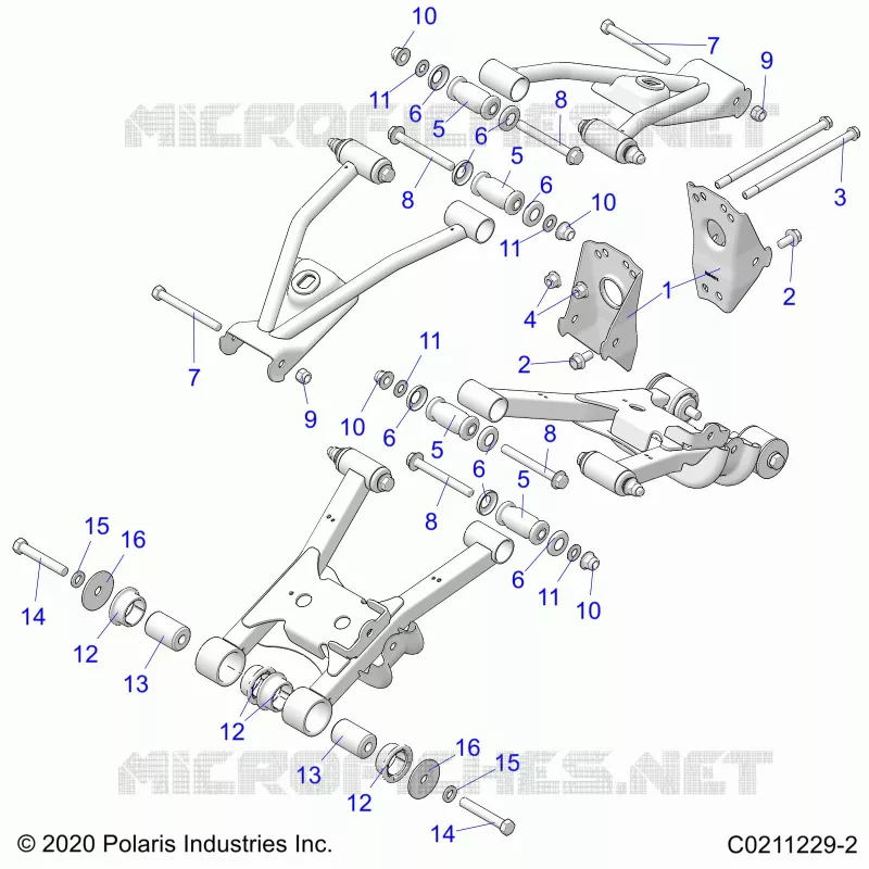 HINTERRADAUFHÃ„NGUNG CONTROL ARM, MOUNTING
