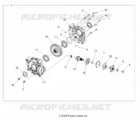 ANTRIEB, REAR GEARCASE INTERNALS