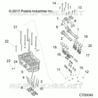 ENGINE, ZYLINDERKOPF AND VALVES