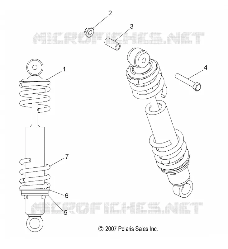 FRONT TRACK SCHOCK (7043243)(600 LX)