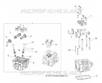 ENGINE, ZYLINDERKOPF, CAMS AND VALVES