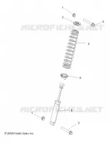 FRONT SUSPENSION SCHOCK MOUNTING