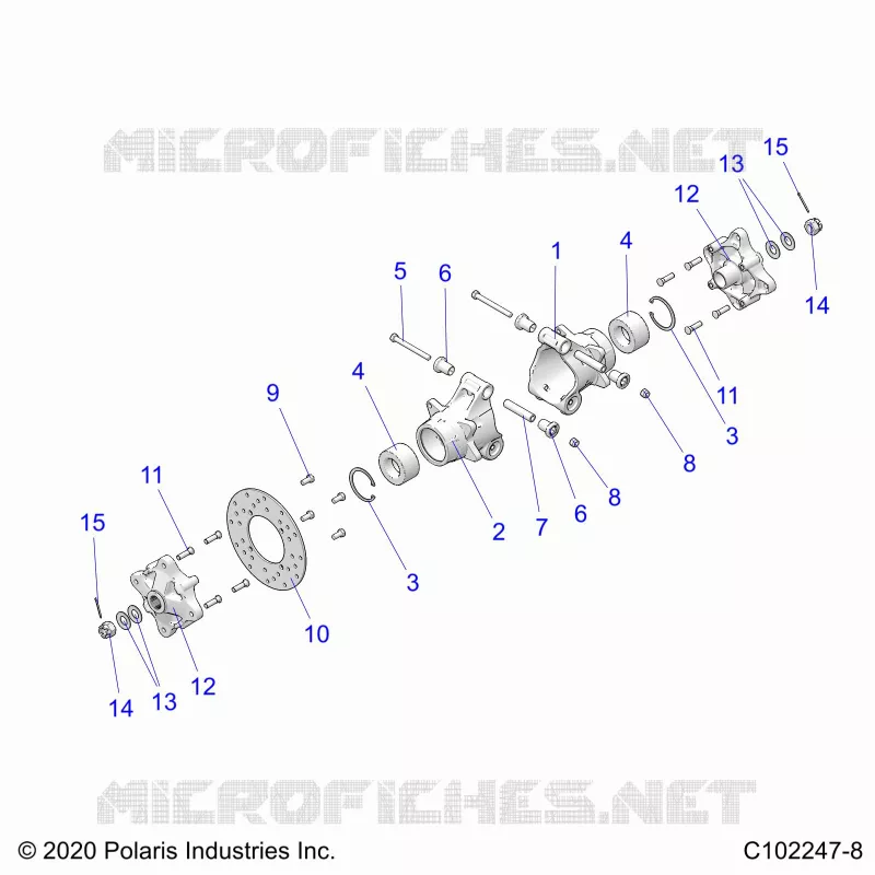 HINTERRADAUFHÃ„NGUNG HUBS, CARRIER AND BRAKE DISC