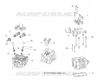 ENGINE, ZYLINDERKOPF, CAMS AND VALVES