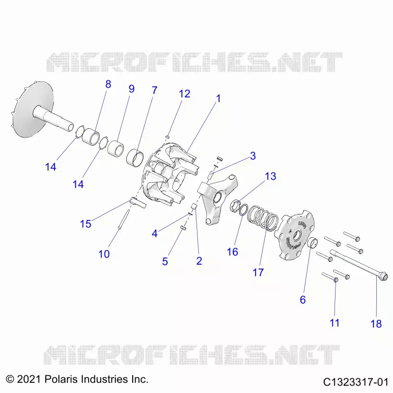 ANTRIEB, PRIMARY CLUTCH