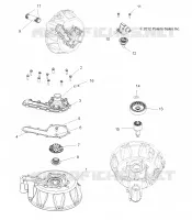 ENGINE, COOLING SYSTEM AND WASSERPUMPE