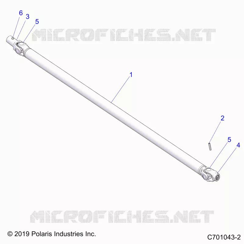 ANTRIEB, FRONT PROP SHAFT