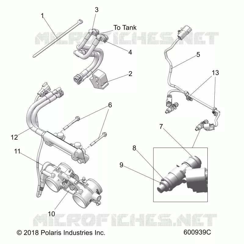 KRAFTSTOFFSYSTEM, RAIL, LINES AND THROTTLE BODY