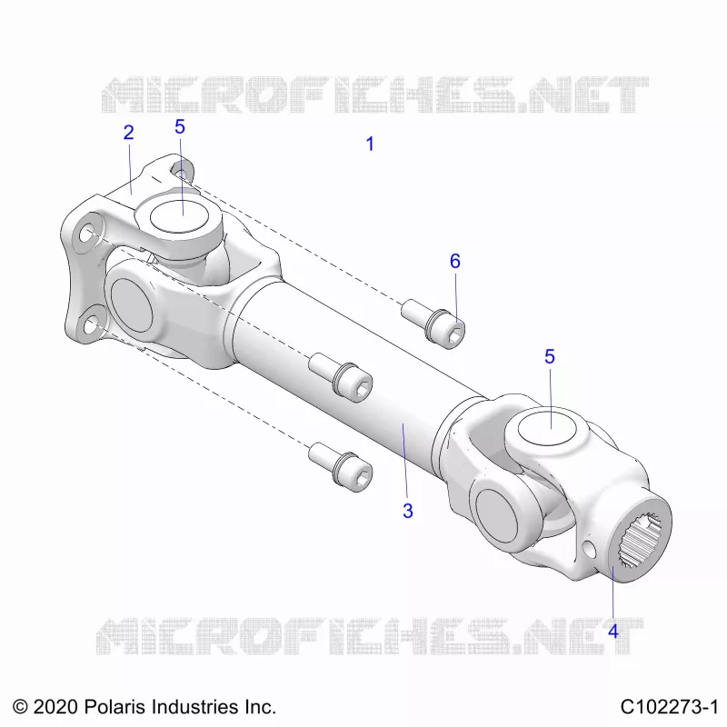 DRIVE TRAIN, PROP HINTERWELLE