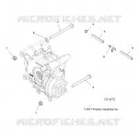 ANTRIEB, REAR, GEARCASE MOUNTING