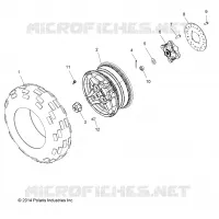 RADS, FRONT TIRE and BREMSE DISC