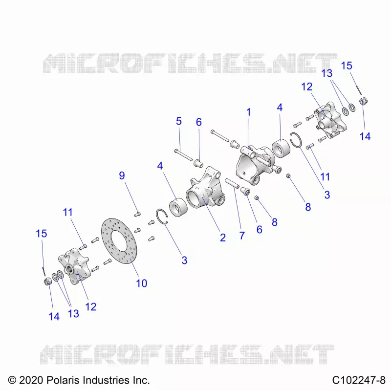 HINTERRADAUFHÃ„NGUNG HUBS, CARRIER AND BRAKE DISC