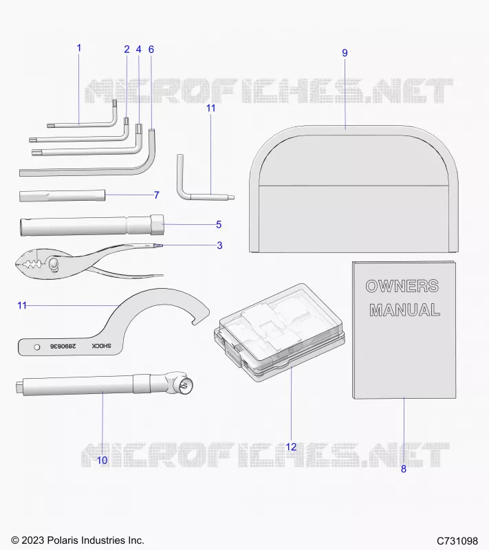 REFERENCE, BEDIENUNGSANLEITUNG AND TOOL KIT