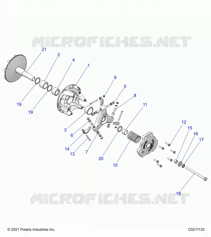 ANTRIEB, PRIMARY CLUTCH