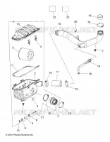 MOTOR, LUFTEINLASS SYSTEM