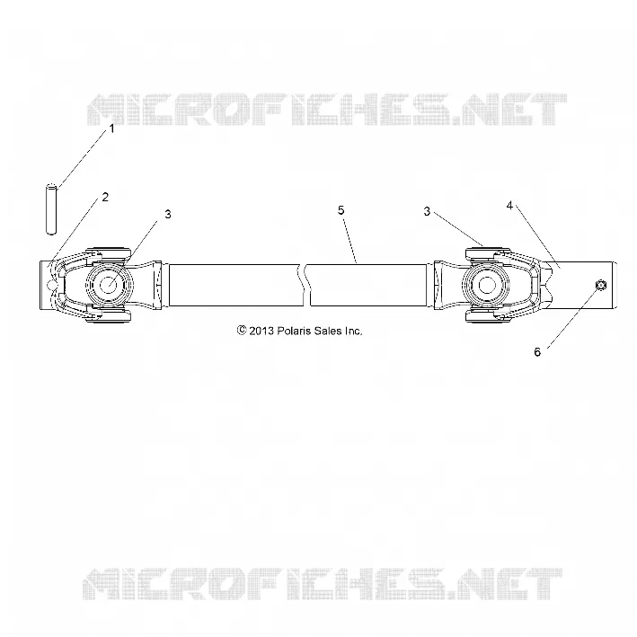DRIVE TRAIN, FRONT KARDANWELLE