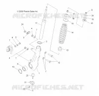 FRONT SUSPENSION STREBE