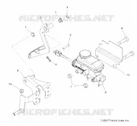 BREMSE PEDAL   MASTER CYLINDER
